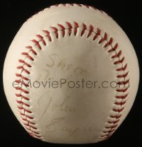 1h025 JOHN SAYLES signed baseball 1988 when he directed Eight Men Out!