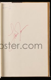 1h015 LANA TURNER signed hardcover book 1982 her biography, The Lady, The Legend, The Truth!
