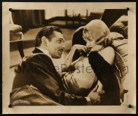 1j003 AFTER OFFICE HOURS 14x17 still 1935 c/u of Clark Gable & sexy Constance Bennett on floor!