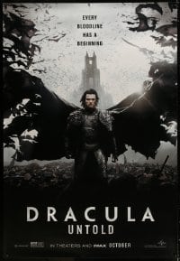 1k046 DRACULA UNTOLD DS bus stop 2014 every bloodline has a beginning, vampires!