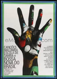1k201 CANCOES MACUMBA ESCOLA DE SAMBA E BOSSA NOVA DO BRASIL German 34x47 1980s Kieser art!