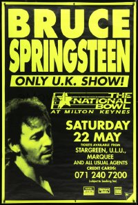 1k288 BRUCE SPRINGSTEEN 40x60 English music poster 1993 The National Bowl, his only U.K. show!