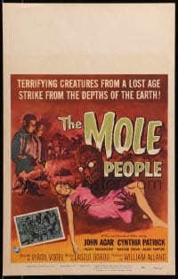 1m231 MOLE PEOPLE WC 1956 from a lost age, horror crawls from the depths of the Earth, very rare!