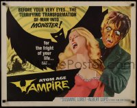1p054 ATOM AGE VAMPIRE 1/2sh 1963 Majano's Seddok, l'erede di Satana, terrifying man monster!