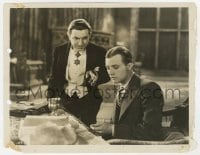 1r099 DRACULA 8x10.25 still 1931 great c/u of vampire Bela Lugosi & Dwight Frye, Tod Browning!