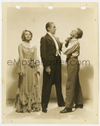 1r100 DRACULA 8x10.25 still 1931 hypnotized Chandler by vampire Bela Lugosi choking Dwight Frye!