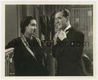 1r101 DRACULA'S DAUGHTER 8x10 still 1936 vampire Gloria Holden with Otto Kruger fixing his tie!