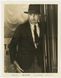 1r125 RAVEN 8x10.25 still 1935 rare wonderful portrait of Boris Karloff before he's disfigured!