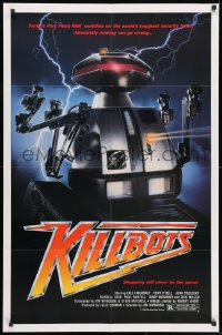1r424 CHOPPING MALL 1sh 1986 Jim Wynorski directed, shopping will never be the same, Killbots!