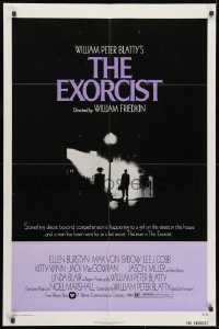 1r462 EXORCIST 1sh 1974 William Friedkin, Von Sydow, horror classic from William Peter Blatty!