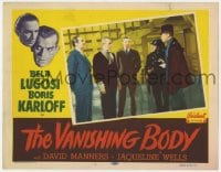 1r228 BLACK CAT signed LC #3 R1953 by David Manners, with Boris Karloff & Armetta, Vanishing Body!