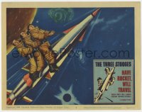 1r181 HAVE ROCKET WILL TRAVEL LC #5 1959 great special effects scene of The Three Stooges in space!