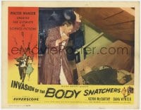 1r263 INVASION OF THE BODY SNATCHERS LC 1956 Kevin McCarthy finds pod in cellar, classic sci-fi!