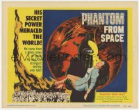 1r199 PHANTOM FROM SPACE TC 1953 art of strange alien carrying woman, his power menaced the world!