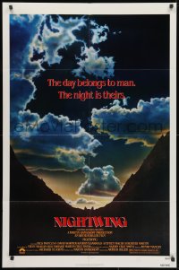 1r523 NIGHTWING 1sh 1979 Nick Mancuso, David Warner, Kathryn Harrold, killer bats, sexy horror!