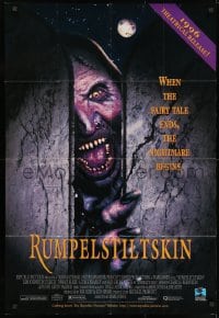 1r543 RUMPELSTILTSKIN video/theatrical 1sh 1995 when the fairy tale ends, the nightmare begins!