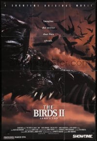 1r139 BIRDS II: LAND'S END tv poster 1994 Tippi Hedren NOT playing her same character, different!