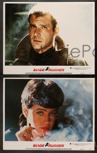 1r340 BLADE RUNNER 8 LCs 1982 Ridley Scott, Harrison Ford, Rutger Hauer, ultra rare complete set!