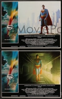 1r353 SUPERMAN 8 LCs 1978 Christopher Reeve, Margot Kidder, Glenn Ford, Phyllis Thaxter, Cooper!