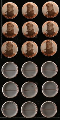 1s004 LOT OF 9 BLADE RUNNER PROMOTIONAL BUTTONS 1982 Harrison Ford is Blade Runner!