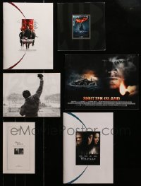 1s062 LOT OF 6 FRENCH PROMO BOOKS 2000s great images from a variety of different movies!