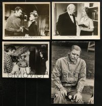 1s074 LOT OF 4 STILLS 1950s-1960s great scenes from a variety of different movies!
