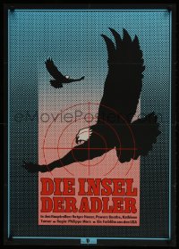 1t506 BREED APART East German 23x32 1986 Philippe Mora, cool art of two eagles in flight!