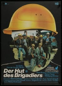 1t513 DER HUT DES BRIGADIERS East German 23x32 1986 Gernot Brandt & Helmut Raddatz, construction!
