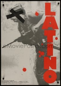 1t552 LATINO East German 23x32 1987 Haskell Wexler directed, Nicaraguan war thriller, Anker art!