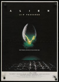 1t277 ALIEN French 16x22 1979 Ridley Scott outer space sci-fi monster classic, cool egg image!