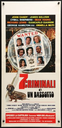 1t964 ONCE UPON A CRIME Italian locandina 1992 Eugene Levy, John Candy, Cybill Shepherd, top cast!