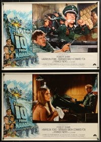 1t873 FORCE 10 FROM NAVARONE group of 10 Italian 19x26 pbustas 1978 Shaw, Ford, art by Bysouth!