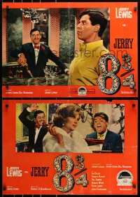 1t900 PATSY group of 4 Italian 19x27 pbustas 1964 star & director Jerry Lewis, Ina Balin, 8 3/4!