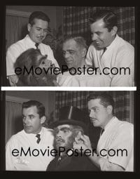 1x135 ABBOTT & COSTELLO MEET DR. JEKYLL & MR. HYDE group of 2 8x10 negatives 1953 Karloff, Westmore