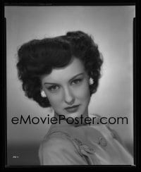 1x012 ANN SAVAGE 8x10 negative 1940s great head & shoulders portrait at Universal Pictures!