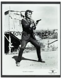 1x160 DIRTY HARRY 4x5 negative R1970s Clint Eastwood pointing his .44 magnum, Don Siegel classic!