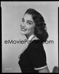 1x051 FINDERS KEEPERS 8x10 negative 1952 great smiling portrait of beautiful Julie Adams!
