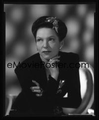 1x057 GALE SONDERGAARD 8x10 negative 1941 her very first sitting working for Universal Pictures!