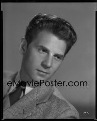 1x078 JEAN-PIERRE AUMONT 8x10 negative 1940s handsome young portrait of the French leading man!