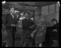 1x097 NATIONAL VELVET 8x10 negative 1944 Mickey Rooney weighing disguised jockey Elizabeth Taylor!