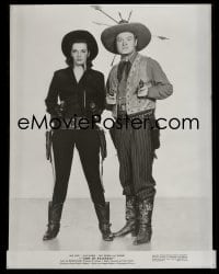 1x110 SON OF PALEFACE 8x10 negative 1952 portrait of Bob Hope & sexy Jane Russell with guns drawn!