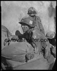 1x117 TO HELL & BACK 8x10 negative 1955 real life soldier Audie Murphy as himself in World War II!