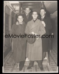 1x141 YACHT CLUB BOYS group of 2 8x10 negatives 1930s great portraits of the singing quartet!