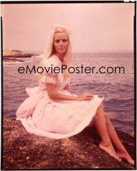 1x197 CONNIE KRESKI 8x10 transparency 1969 sexy Playboy Playmate of the Year on island of Malta!