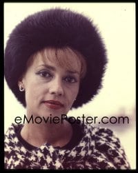1x365 JEANNE MOREAU 4x5 transparency 1980s head & shoulders portrait of the French actress!