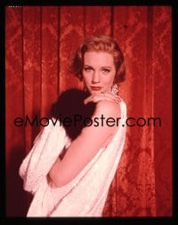 1x368 JULIE ANDREWS 4x5 transparency 1968 glamorous portrait wearing fur-trimmed gown in Star!