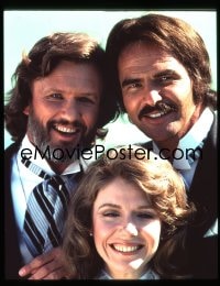 1x308 SEMI-TOUGH group of 2 4x5 transparencies 1977 Jill Clayburgh, Burt Reynolds & Kristofferson!