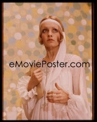 1x401 TWIGGY German 4x5 transparency 1970s close portrait of the beautiful English model/actress!