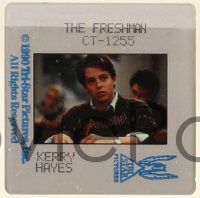 1x661 FRESHMAN group of 9 35mm slides 1990 student Matthew Broderick & mobster Marlon Brando!
