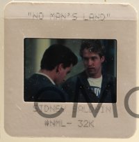 1x592 NO MAN'S LAND group of 19 35mm slides 1987 Charlie Sheen, D.B. Sweeney, Lara Harris, Quaid